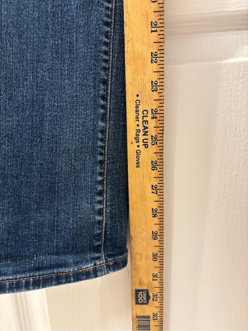 Lauren Ralph Lauren Women’s Straight Leg Jeans in Blue Wash 12 - Picture 9 of 9